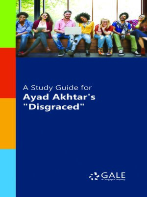 cover image of A Study Guide for Ayad Akhtar's "Disgraced"